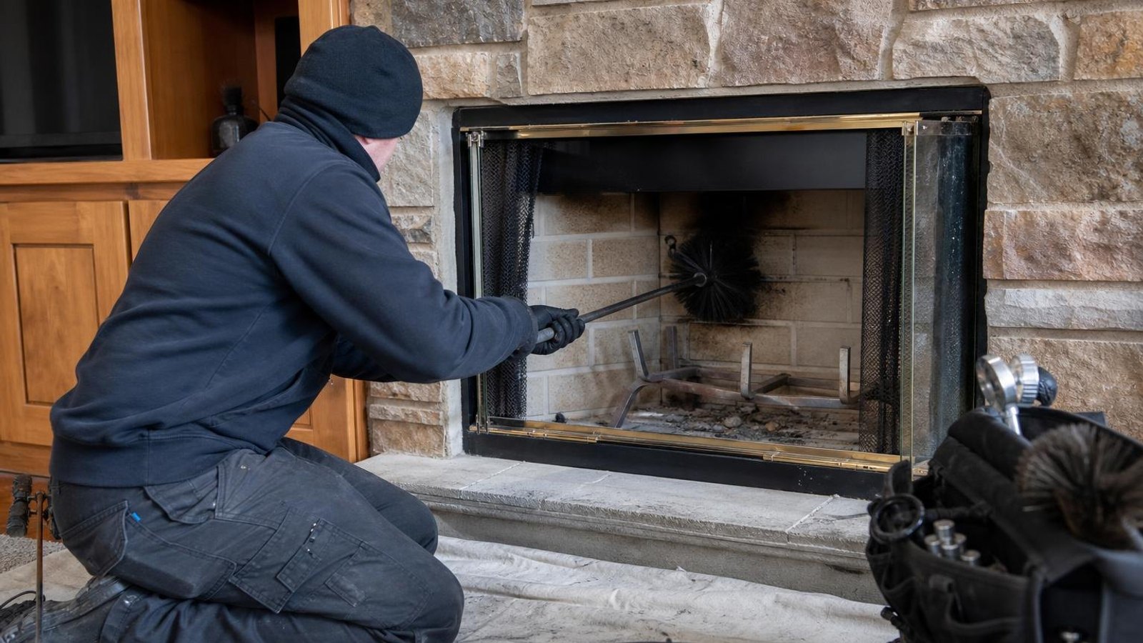 Practical chimney sweep & inspection in Golden